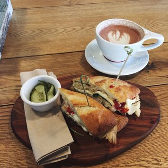 Lola's Cafe - tuscan chicken sandwich and hot chocolate - Coffee & Tea Near Me - Ladera Ranch, California Lola's Cafe - tuscan chicken sandwich and hot chocolate - Coffee & Tea Near Me - Ladera Ranch, California