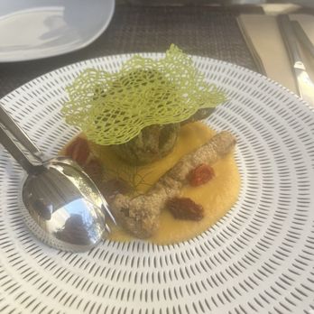 Trattoria dei Mori - Artichoke with puree starter dish - Italian Near Me - Sorrento, NA Trattoria dei Mori - Artichoke with puree starter dish - Italian Near Me - Sorrento, NA