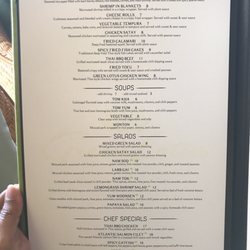 M Thai Street Food - Menu