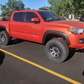 TRU Automotive - Toytec Boss Lift, Total chaos UCAs, Icon Rebound wheels wrapped in BFG KO2s. - Auto Repair Near Me - Denver, Colorado