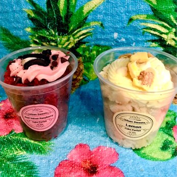 Urban Sweets - Cake parfaits - Red Velvet chocolate raspberry and Lemon - Desserts Near Me - Wesley Chapel, Florida