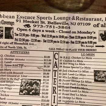 Caribbean Essence - Was a letdown‼ - Sports Bars Near Me - Belleville, New Jersey Caribbean Essence - Was a letdown‼ - Sports Bars Near Me - Belleville, New Jersey