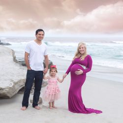 Nicolle Aileen Salon - Blonde hair & toner on location style for maternity shoot