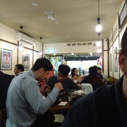 Small and intimate, this clean and classy place has a great homely vibe.