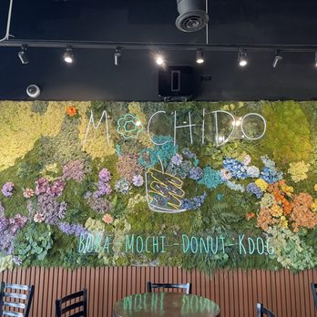 Mochido - Super cool wall motif - Donuts Near Me - Bakersfield, California Mochido - Super cool wall motif - Donuts Near Me - Bakersfield, California