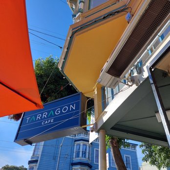 Tarragon Cafe - Front sign - Cafes Near Me - San Francisco, California