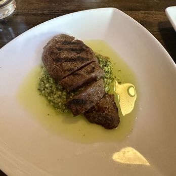 Maa Kiin - 3.5 oz steak with Thai style chimichurri (plate of nations meal April 2026) - Thai Near Me - Seattle, Washington Maa Kiin - 3.5 oz steak with Thai style chimichurri (plate of nations meal April 2026) - Thai Near Me - Seattle, Washington