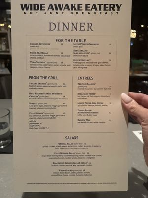 Menu photo 4 Wide Awake Eatery Castle Rock, CO