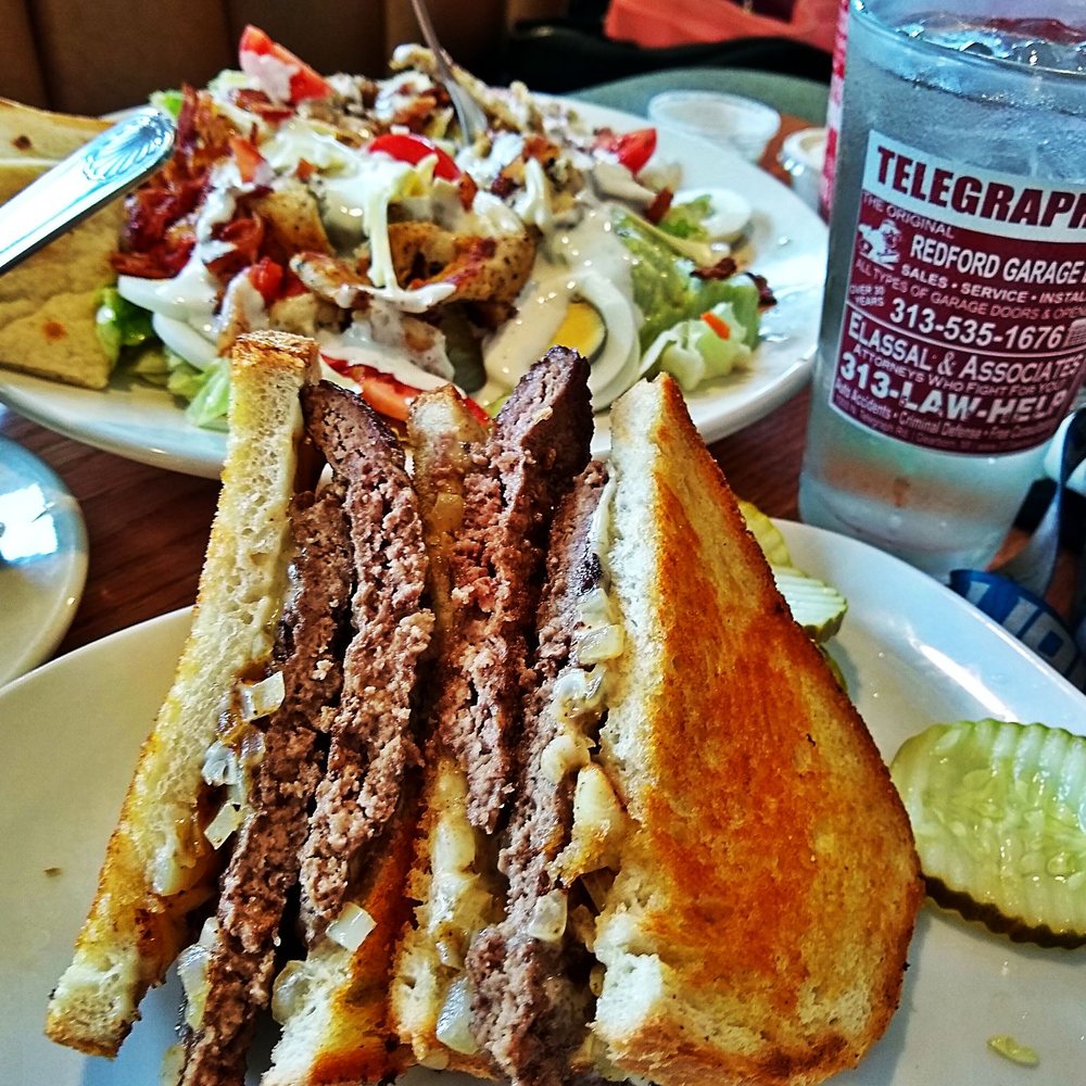 Telegraph Grill - Double Patty Melt - New American Near Me - Dearborn Heights, Michigan Telegraph Grill - Double Patty Melt - New American Near Me - Dearborn Heights, Michigan