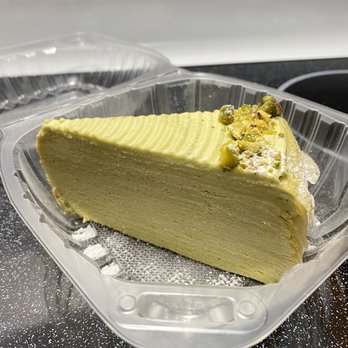UC Dessert - Lady M Pistachio Mille Crêpes - Desserts Near Me - Oakland, California UC Dessert - Lady M Pistachio Mille Crêpes - Desserts Near Me - Oakland, California