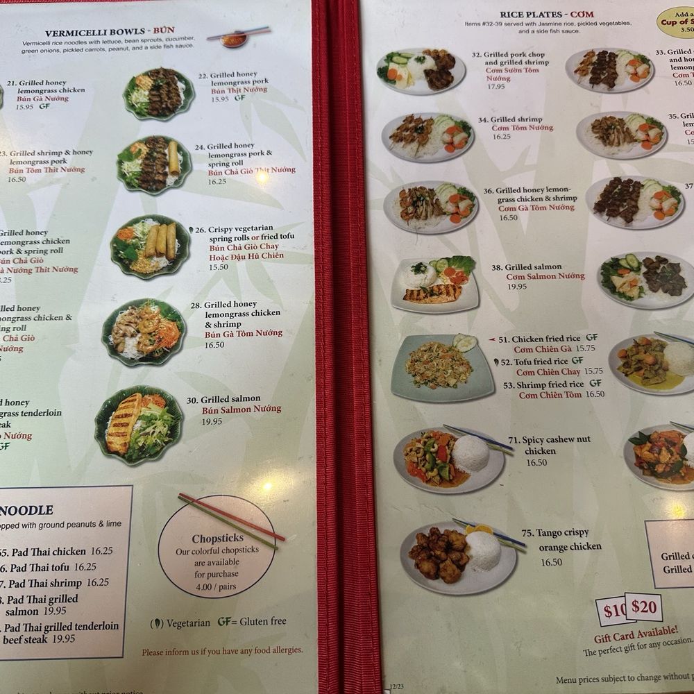 Menu Menu