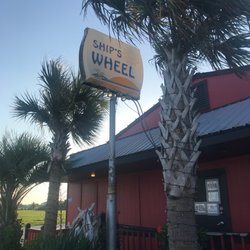 Ship's Wheel - Crystal Beach Bar- Yee Haw