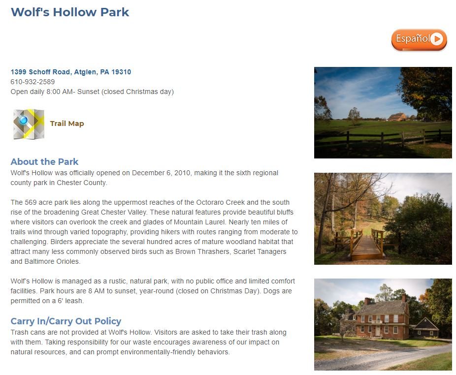 Wolf's Hollow Park Image
