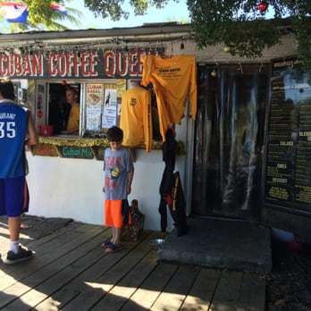 Cuban Coffee Queen Waterfront - Front view of the little place! - Coffee & Tea Near Me - Key West, Florida