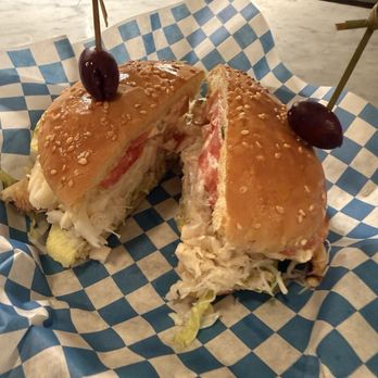 Anchor Oyster Bar - Crab sandwich (special) - Seafood Near Me - San Francisco, California Anchor Oyster Bar - Crab sandwich (special) - Seafood Near Me - San Francisco, California