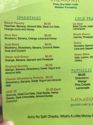 Menu photo 2 Coastal Cantina Duck, NC