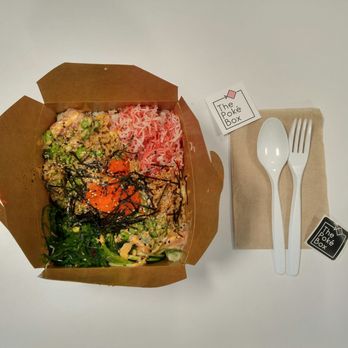 The Poke Box - Large size build your own box - Salad Near Me - Toronto, Ontario The Poke Box - Large size build your own box - Salad Near Me - Toronto, Ontario