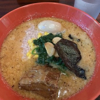 Ramen Dojo - Garlic Pork Flavor soup pork belly ramen - Ramen Near Me - San Mateo, California