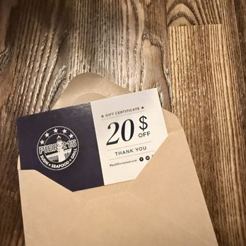 Pier 215 - Voucher - Seafood Near Me - Las Vegas, Nevada