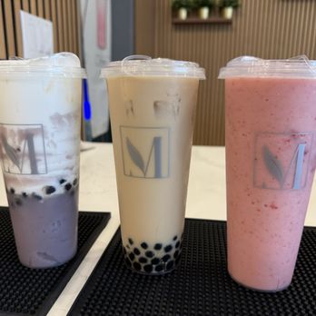 M TeaShop - Taro mushy, oolong milk te, strawberry slushy - Tea Rooms Near Me - San Jose, California M TeaShop - Taro mushy, oolong milk te, strawberry slushy - Tea Rooms Near Me - San Jose, California