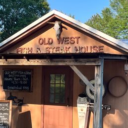 Exterior photo of Old West Fish & Steak - Tupelo, Mississippi Exterior photo of Old West Fish & Steak - Tupelo, Mississippi