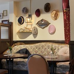 Nan's Parlour - Soo cute! Another seating area