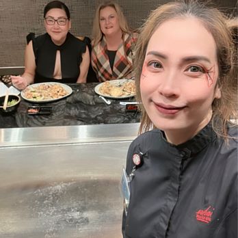 Sukai - Us with the sweet waitress Alisa! - Teppanyaki Near Me - Friant, California Sukai - Us with the sweet waitress Alisa! - Teppanyaki Near Me - Friant, California