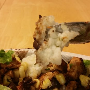 Chipotle Mexican Grill - The rice is so sticky and watery that its just one huge mushy glob. Yum. - Fast Food Near Me - Kildeer, Illinois