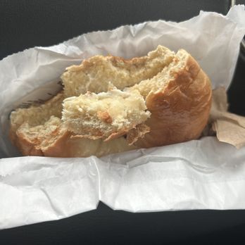 The Blend Coffee & Cocktails - Hard AF bagel with cream cheese - Coffee & Tea Near Me - Pinellas Park, Florida