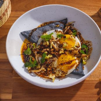 Milpa - Mushroom, squash and egg Tetelas - Breakfast & Brunch Near Me - Las Vegas, Nevada Milpa - Mushroom, squash and egg Tetelas - Breakfast & Brunch Near Me - Las Vegas, Nevada