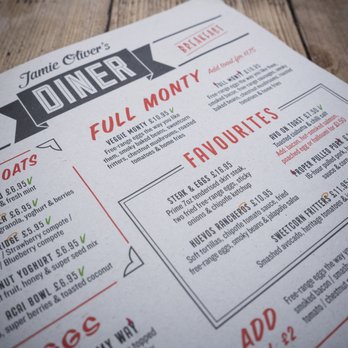 Jamie Oliver's Diner Gatwick - Diners Near Me - Horley, WSX