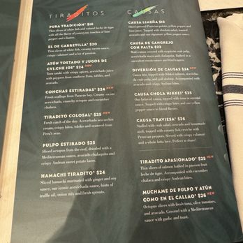 CVI.CHE 105 - Food Menu - Seafood Near Me - Miami, Florida CVI.CHE 105 - Food Menu - Seafood Near Me - Miami, Florida