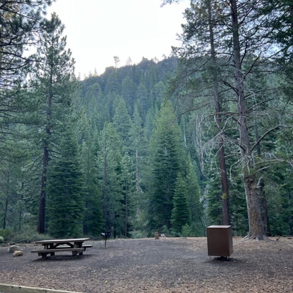 Goose Meadow Campground - One of the more private sites towards the back of the campground near the river - Campgrounds Near Me - Truckee, California Goose Meadow Campground - One of the more private sites towards the back of the campground near the river - Campgrounds Near Me - Truckee, California