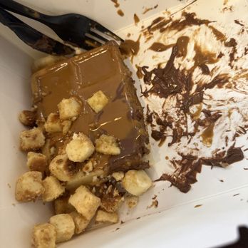Chocolate Bash - Ate half of the waffle already and this is only HALF of the cheesecake bites - Coffee & Tea Near Me - Los Angeles, California Chocolate Bash - Ate half of the waffle already and this is only HALF of the cheesecake bites - Coffee & Tea Near Me - Los Angeles, California