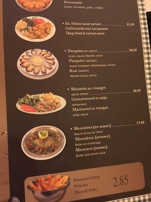 Menu photo 5 Chez Léon Brussels, BRU