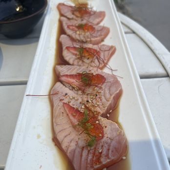 Izakaya Amu - Salmon Carpaccio - Japanese Near Me - Boulder, Colorado