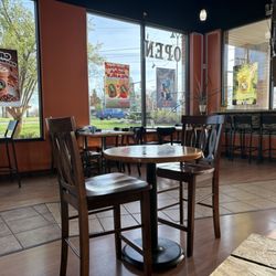 StimuLatte Cafe - Inside next to fireplace