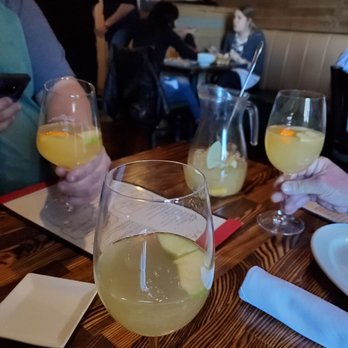 Basque Tapas Bar - We started the evening with a picture of the cava sangria. And then it just got better from there - Tapas Bars Near Me - Piermont, New York