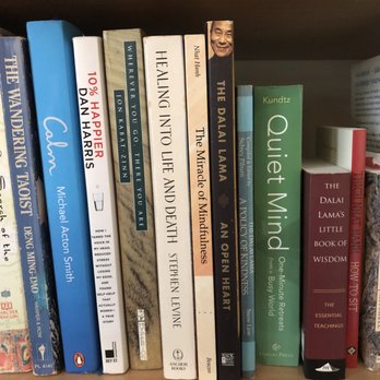 Jenny Wood Wellness - One of Jenny's many bookshelves - Acupuncture Near Me Jenny Wood Wellness - One of Jenny's many bookshelves - Acupuncture Near Me
