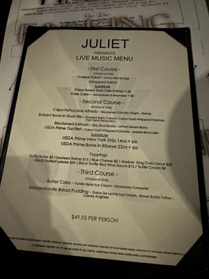 Menu photo 3 Juliet Houston, TX