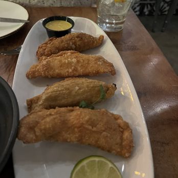 Limón - Assortment of empanadas . Again, amazing . - Peruvian Near Me - Oakland, California
