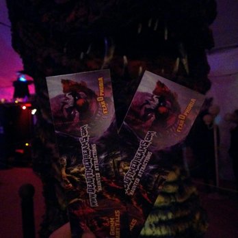 Dead Time Dreams Haunted Attractions - Tickets at the entrance. Creepy dinosaur that you can't see in the back because it was pretty dark there - Haunted Houses Near Me - San Jose, California Dead Time Dreams Haunted Attractions - Tickets at the entrance. Creepy dinosaur that you can't see in the back because it was pretty dark there - Haunted Houses Near Me - San Jose, California