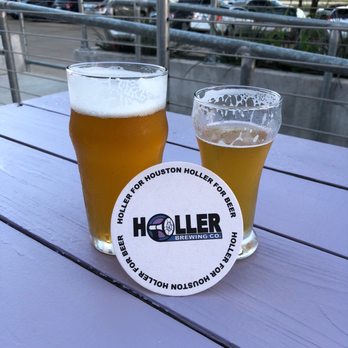 Holler Brewing - House IPA regular and 1/2 size. - Breweries Near Me - Houston, Texas