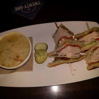 Yard House - Half Turkey sandwich and tortilla soup - New American Near Me - Orlando, Florida