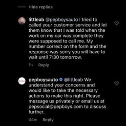 There non response