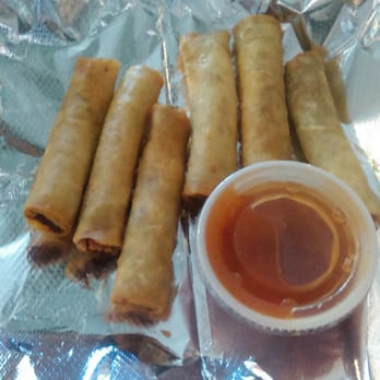 Lendy's Cafe - Home made Lumpia - very, very good :) - Chicken Wings Near Me - Virginia Beach, Virginia