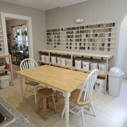 Burnt Mill Potters - Glaze room