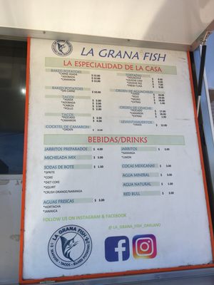 Menu photo 8 La Grana Fish Oakland, CA Menu photo 8 La Grana Fish Oakland, CA