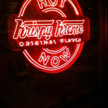 Krispy Kreme - a neon sign for krispy kreme now - Donuts Near Me - Laredo, Texas Krispy Kreme - a neon sign for krispy kreme now - Donuts Near Me - Laredo, Texas