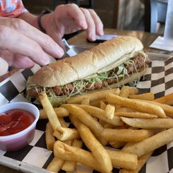 River Road Cafe - Catfish po boy
